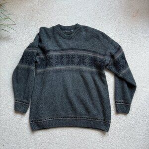 Native World oversized XXL sweater possum fur